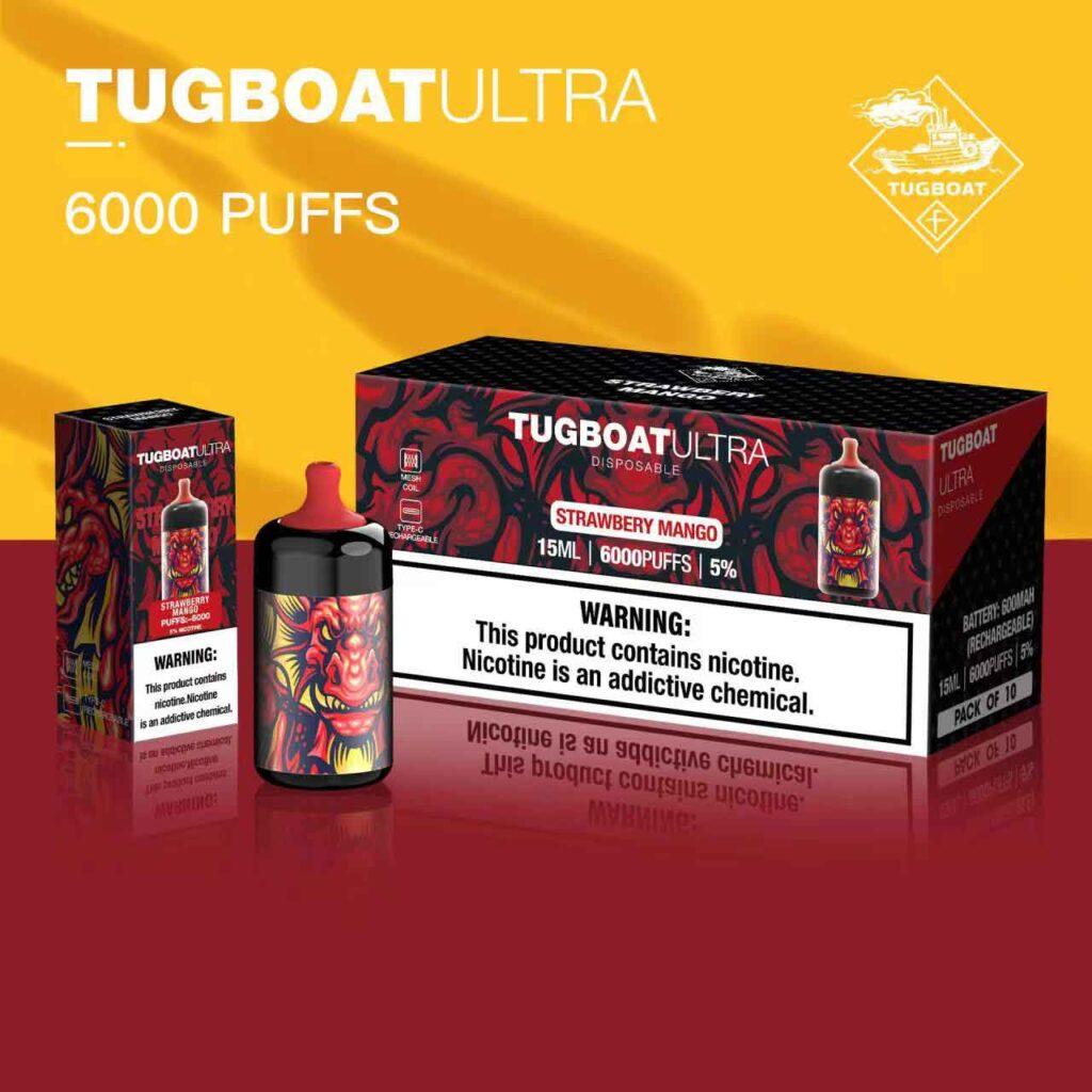 tugboat ultra 6000 strawberry mango