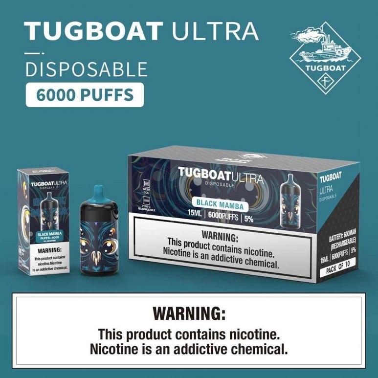 tugboat-ultra-6000-puffs-black-mamba