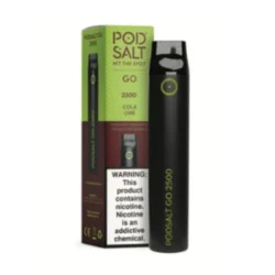 Buy Pod Salt 2500 Puffs Cola lime in dubai