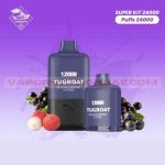 Tugboat Super 24000 Blackcurrant lychee