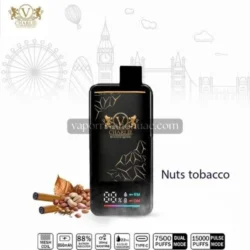 V Charlie nuts tobacco disposable vape in dubai